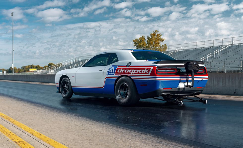 Illustration for article titled The 2020 Dodge Challenger Drag Pak Will Allow 50 People To Run 7s